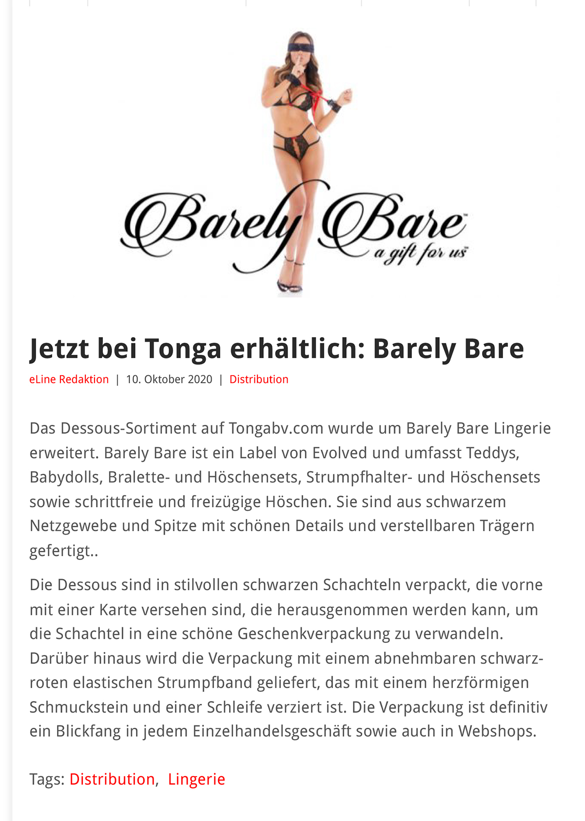 2020-10 eLine Online - Barely Bare